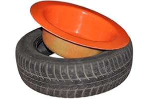 LANDGRID FT14 14 Liter Futtertrog Rund Hühner Schweinetrog Trog Pferd Schweine Stall Kunststoff Wassertrog