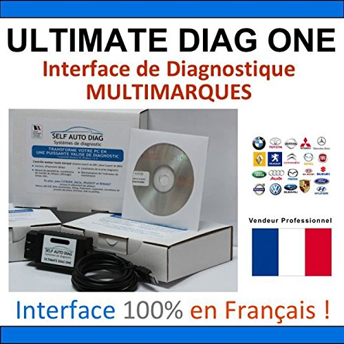 ULTIMATE DIAG ONE - Interface de diagnostic MULTIMARQUES - AUTOCOM DELPHI CAN CLIP DIAGBOX