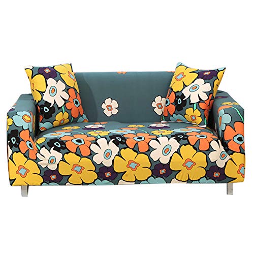 display0 DISPLAY08 Divano Floreale Wrap Full Cover Antiscivolo Elastico Couch Case Slipover Protector, Poliestere, 4#, Three-Seat