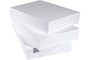 BCREATIVETOLEARN A5 White Paper Printer Copy - Smooth 80gsm Ream 500 Sheets Plain White