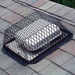 Roof VentGuard - Black-Painted Galvanized Steel - 30" x 30" x 12" Height by RVG3030G