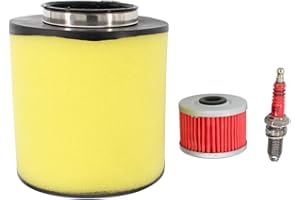 MOTOKU Oil Filter Air Filter Clearner Spark Plug for Honda Recon 250 TRX250TE TRX250TM Sportrax TRX250X 2x4 ATV