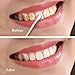 Travelmall Active Bamboo Charcoal Toothpaste Natural Fresh Teeth Whitening Scouring Black Toothpaste Health Mouthguard Fresher Breath (Black)