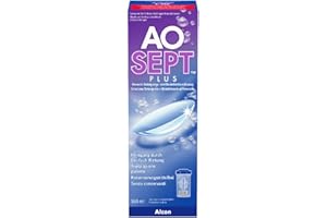‎AOSEPT Aosept Plus Kontaktlinsen-Pflegemittel | Einzelflasche | 1 x 360 ml
