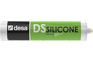 Desa 81210111 - Masilla de silicona ds-neutra, Blanco, 1 Unidad