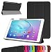Produktbild MediaPad T2 10.0 Pro Schlank hülle,Mama Mouth Ultra Schlank Superleicht Ständer PU Leder Smart Shell hülle mit Standfunktion für 10.1" HuaWei MediaPad T2 10.0 Pro Android Tablet,Schwarz