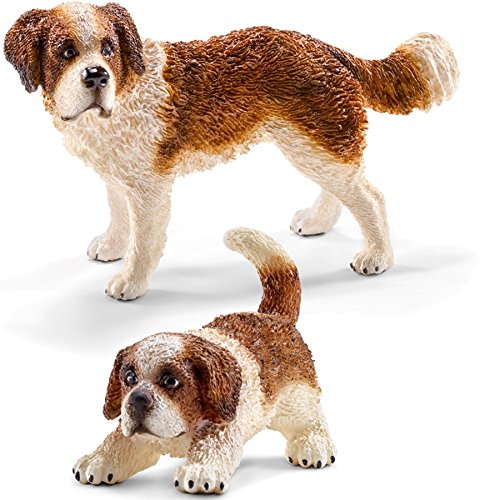 Preisvergleich Produktbild Schleich kt-20280 Bernhardiner Familie - 16833, 16834 (2teilig)