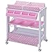 Produktbild Wickeltisch Wickelkombination Wickelkommode Wickelregal Wickelauflage mobiler + Baby Badewanne (rosa)