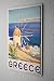 Produktbild Blechschild Welt Reise Griechenland Insel Mykonos Wand Deko Schild 20X30 cm