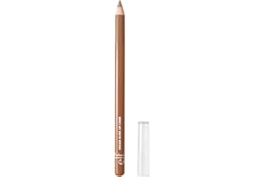 e.l.f. Cream Glide Lip Liner, konturowanie i modelowanie ust, wysoko pigmentowany pisak, półmatowe wykończenie, wegańskie i nietestowane na zwierzętach, Baddest Beige