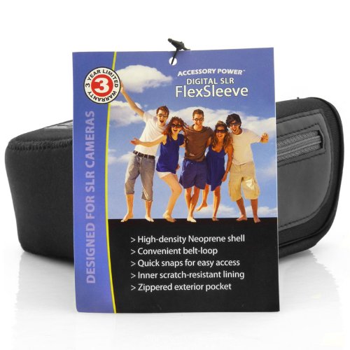 Housse Etui Appareil Photo Compact Bridge N  opr  ne R  sistant Compatible avec Nikon Coolpix B500  Canon PowerShot - par USA Gear