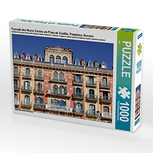 Preisvergleich Produktbild CALVENDO Puzzle Fassade des Nuevo Casino am Plaza de Castillo