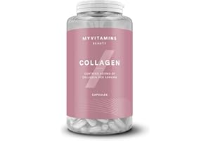 MYVITAMINS Myprotein Collagen Capsules – Hydrolyzed Collagen Peptides – 400mg Bovine Collagen per Capsule – Joint, Skin & Hair Support – Collagen Supplements for Women & Men – 90 Capsules