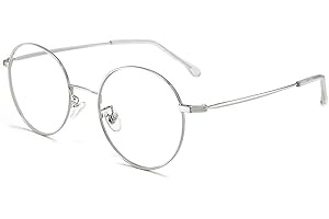 Cyxus Blue Light Glasses Anti Eyestrain Computer Eyeglasses, Clear Lens Retro Eyewear for Men and Women…