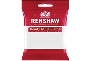 Renshaw Pâte à Sucre Extra Blanc Naturel 250 g