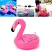 CCINEE 6pcs Hot Mini Cute Fanny Toys Red Flamingo Floating Inflatable Drinks Can Holder Swimming Pool Beach Party Kids
