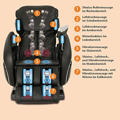 Massagesessel Relax Island Entspannungssessel Massage Sessel Fernsehsessel - 8