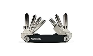 WUNDERKEY &reg; – der Key Organizer Made in Germany [ Schlüssel-Organizer | Schlüssel-Etui | Schlüssel-Mäppchen | Smart Key Gadget | das Original bekannt aus GQ & Playboy ]