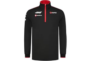 CMC Motorsports Haas Racing F1 2023 Team Fitted 1/4 Zip Sweater