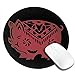 Produktbild Schreibtischunterlage,Schwein Papier Schneiden Drucken Gaming Mouse Pads Anti-Rutsch-Gummi Waschbar Runde Mousepads Für Computer / Laptop, 20X20Cm
