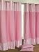 Produktbild Homescapes Kindervorhang Mädchen Kinderzimmer Ösenvorhang Dekoschal Polka Dots 2er Set rosa weiß 137 x 228 cm (Breite x Länge je Vorhang) 100% reine Baumwolle