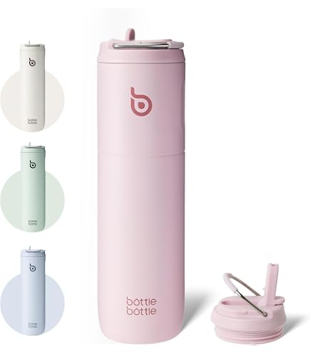 Mug Isotherme Voyage Acier Inoxydable 350 Ml – Garde Chaud 8h, Froid 12h, Couvercle Bouton-poussoir – Design Fleuri élégant