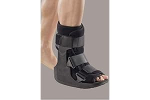 ORTHOSERVICE RO+TEN RO+Ten | Equal 450 | Tutore a Stivaletto Rigido Basso | Scarpe Ortopediche Donna e Uomo | Tutore Caviglia Distorsione | Cinghia di Fissaggio (S)