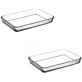 Borcam Dikd&ouml;rtgen Sunum Ve Fırın Tepsisi 40x27cm 59204