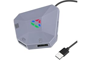 Wigearss Adapter Maus Tastatur Konverter für Nintendo Switch, PS4, PS3, Xbox Series X/S, Xbox One, Xbox One X/S