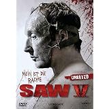 SAW V Unrated Director's Cut DVD Disc