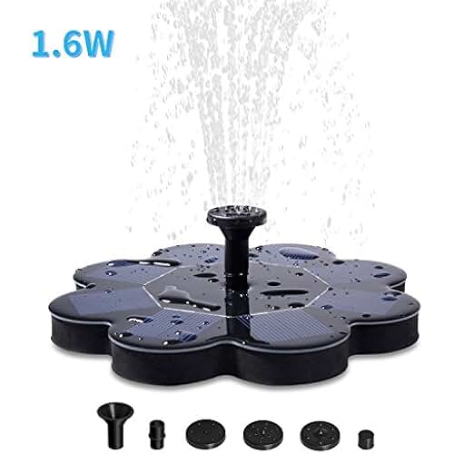 Amazon.co.uk: solar powered water features: Garden & Outdoors