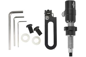 ‎SHARROW SHARROW Bogenschießen Magnetischer Pfeilauflagen und Button Plunger Verwendet Aluminium Cushion Plunger für Recurvebogen Bogensport Zubehör