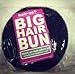 Hair-so? Massive 6 Inches Wide Big Hair Bun Extra Large Hair Doughnut Donut Bridal Wedding Hollywood Hair Style Bun Ring - Choose Colour- Brown, Black or Blonde (Black)