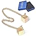 Produktbild Evaky Han Solo Star Wars Lucky Charm Dice Prop-Dice with Link Chain Star Wars Sabacc Gold Millennium Falcon (Gold)
