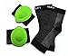 Produktbild Plantarfasziitis Kompression Socken (Paar) & Beruhigende Arch Pad Kissen (Paar) | bewährte Orthopädische zu, SANDALEN, Patches für Damen und Herren | Schmerzlinderung für Füße und Heels mit Arch Support (schwarz) M schwarz