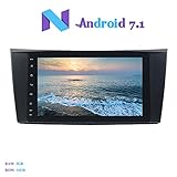 Trajes para: Mercedes-Benz E-W211/E200/E220/E240/E270/E280(2002/03-2008). Nota: Si su coche tiene un sistema de amplificadores Harman Kardon o BOSE, se necesita una caja de cable óptico adicional. Con referencia al tamaño de la instalación, por favor haga referencia al picutre.