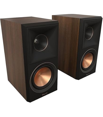 Altavoces Klipsch RP-600M II Libroshelf (1 Par, Color ébano