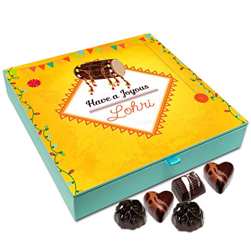 Chocholik Lohri Gift Box - Have A Joyous Lohri Chocolate Box - 9Pc