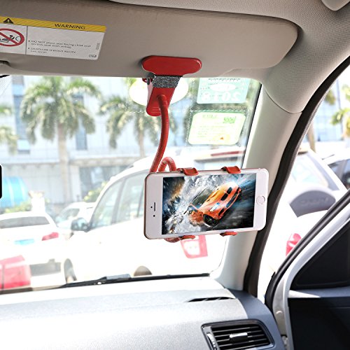 iMounTEK - Vehículo Clip Universal Soporte de teléfono, Abrazadera Abre a 5,59 cm de Ancho para la mayoría de teléfonos, Incluyendo iPhone, Samsung, Motorolla, y Apple Modelos