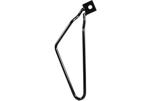 Aramox Motorcycle Saddle Bags Bracket, 2X Motorcycle Saddlebags Mount Brackets Support for XL883/1200 HD1450/1584 (Black)