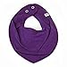 Pippi - Baby Girl's Triangular Scarf - Set of 3 - Violet