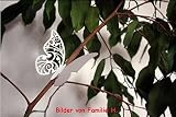 ElecMotive 50Tlg Schmetterling Tischkärtchen Wandsticker Namenskärtchen Platzkarte Namensschild für Hochzeiten Feste Partys (Weiß) - 4