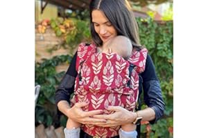 NEKO SWITCH Baby - Marsupio Neonato Portabebè Regolabile Ergonomico Neonato Zaino Porta Bimbo e Bebè (Laurus Joy)