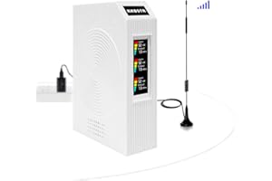 KKBSTR Amplificador Señal Movil Tri-Banda 900/1800/2100MHz, Repetidor Señal Movil gsm DCS UMTS LTE, Compatible con Todos los Operadores Móviles