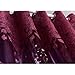 Youpin Luxurious Voile Curtains 1mx2.5m Upscale Jacquard Yarn Curtains Tulle for Door Window Decor (Purple)