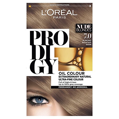 L'Oreal Prodigy 7.0 Almond Natural Dark Blonde Hair Dye