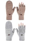 Cantidad total: 2 pares de guantes en el paquete, suficientes para el uso diario, cada uno mide 18.5 x 11.5 cm / 7.28 x 4.53 pulgadas (LW), la cubierta es de 8.5 cm / 3.35 pulgadas de altura, 9 cm / 3.54 pulgadas de ancho, un tamaño adecuado para que usted almacene en bolsas
