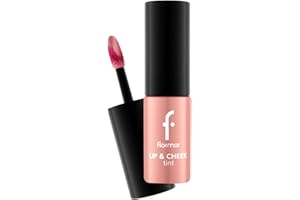 Flormar Lip & Cheek Tint – encre 2-en-1 lèvres et joues à fini mat – formule hydratante à base d’eau avec applicateur précis – couleur modulable, résultat naturel & effet soyeux, 004 Princess