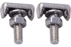 XDANWNG 6 Pieces/Set T-Bolt Battery Terminal T-Bolt Replace T Bolt Battery Cable Tensioner for Replacing Vehicle Car Parts