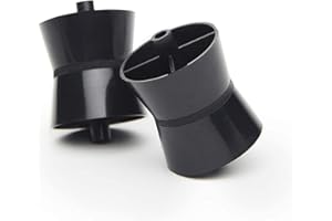 BIG FUDGE Rodillos de Repuesto para el Kit Limpiador Record Friend - Set de 2 Rodillos para la Máquina Limpiadora de Discos de Vinilo